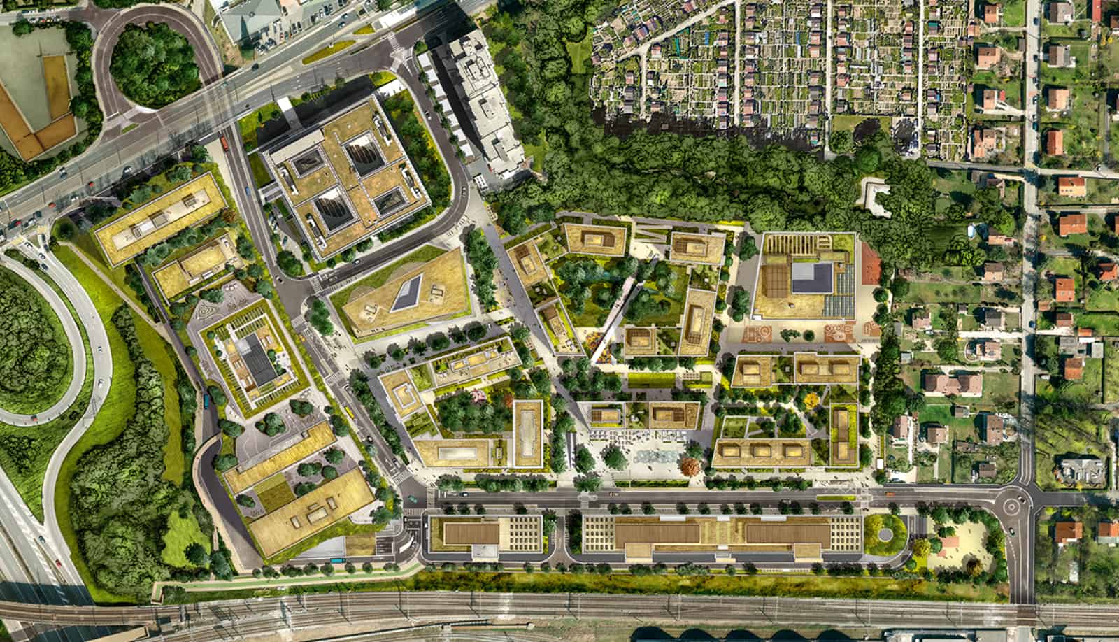 Urban Project plan de quartier - Quartier de l'étang